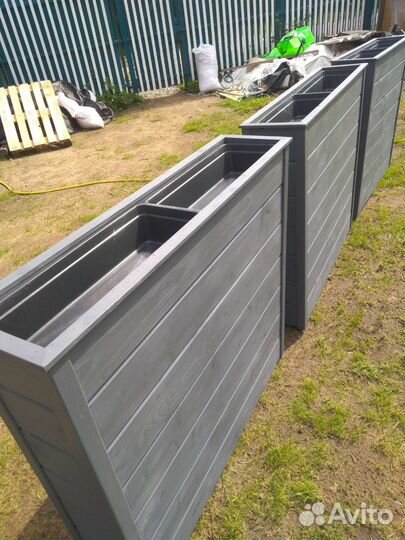 Кашпо для цветов, ящики уличные