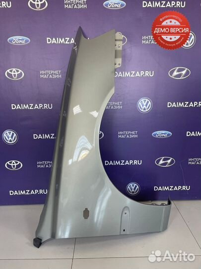 Крыло Hyundai Accent правое темно- бежевый