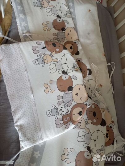 Бортики в детскую кроватку, органайзер