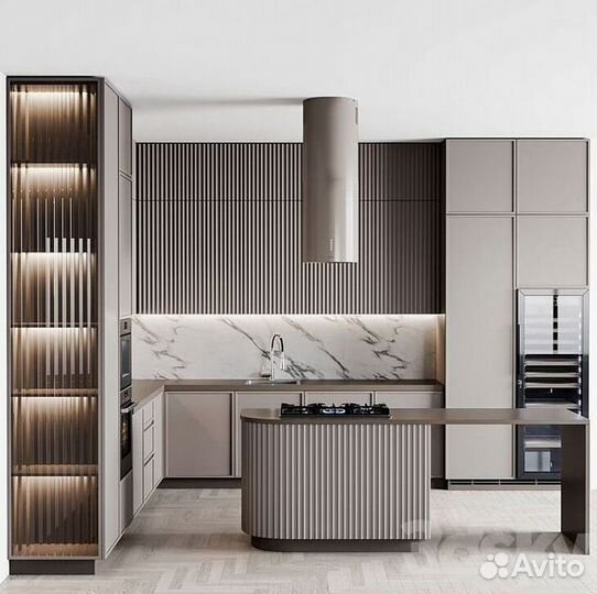 Стильный кухонный гарнитур