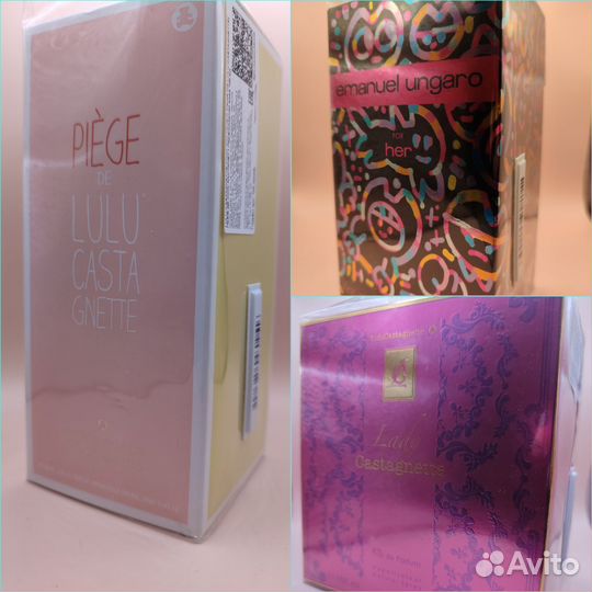 Парф.lulu pink,Luluforever,emanuel hungaro