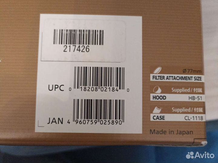 Фотообъектив nikon af-s 24 mm 1,4G ED