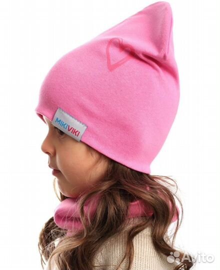 Шапка для девочки весенняя новая
