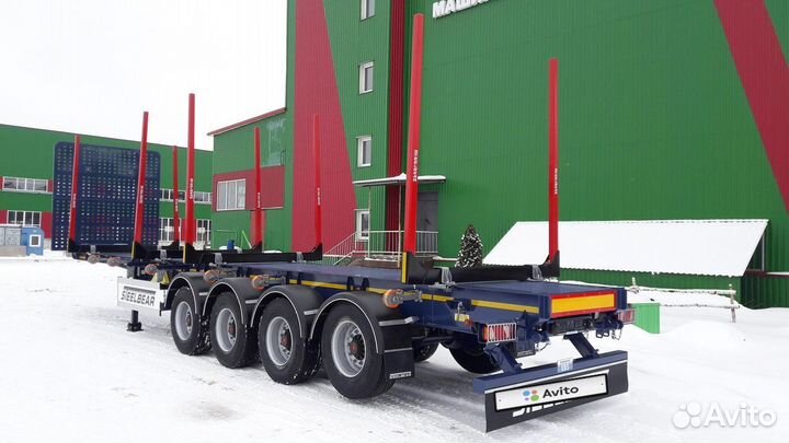 Полуприцеп лесовоз (сортиментовоз) Steelbear PT-24L, 2023