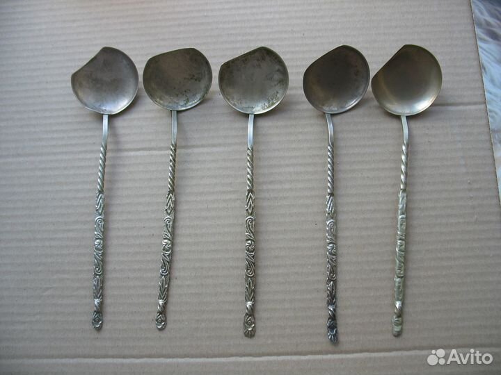 Ложки мельхиоровые,редкие. Винтаж. СССР
