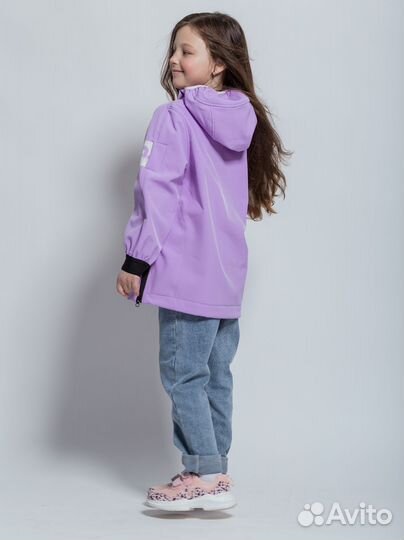 Ветровка SoftShell для девочки 