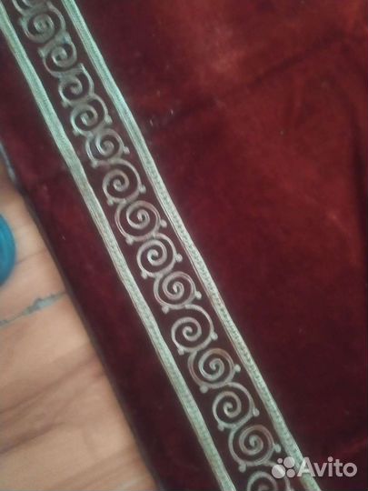 Скатерть бархатная