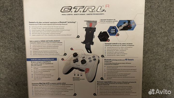 Геймпад Mad Catz ctrl bluetooth