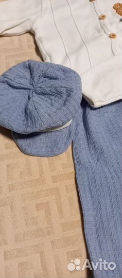 Комплект мальчику на выписку. Праздничный