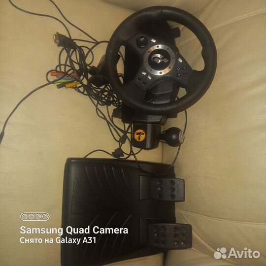 Руль и педали для компьютера