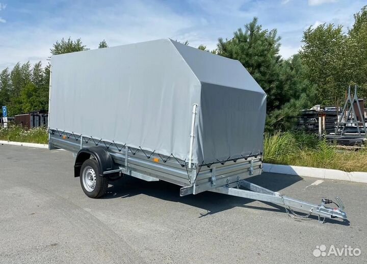 Прицеп Мзса 3,5х1,5 одноосный в к-т тентом
