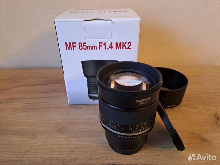 Samyang 85mm f 1.4 MK2 для Fujifilm X