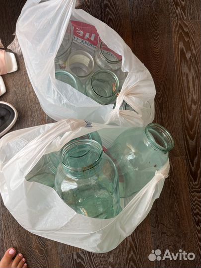 Банки стеклянные