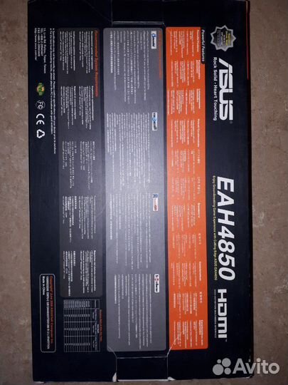 Видеокарта asus EAH4850, 512Mb