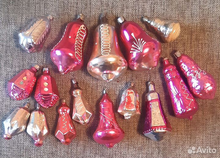 Елочные украшения СССР