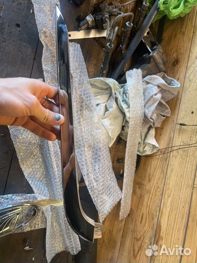 Комплект молдингов бампера гранта fl