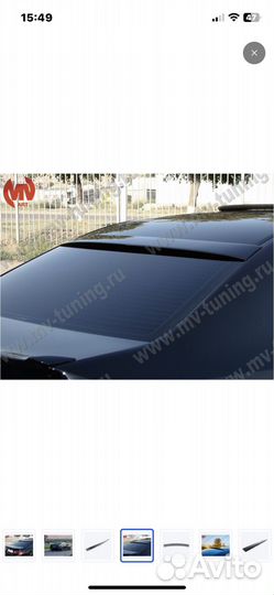 Козырек на honda accord 8