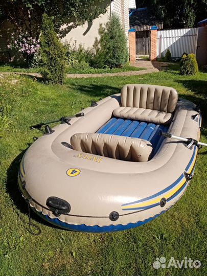 Лодка intex excursion 4