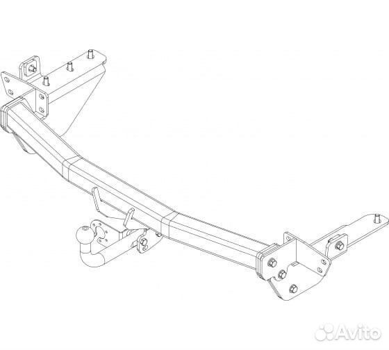 Фаркоп Lexus nx, lx04 14+