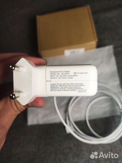 Зарядка MacBook 16.5V 3.65A 60W MagSafe 2