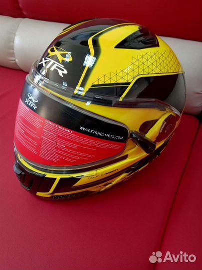 Снегоходный шлем с подогревом