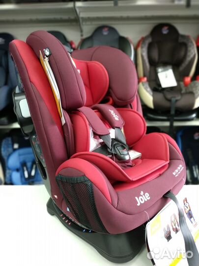 Автокресло 0-36кг Joie every stage bordo