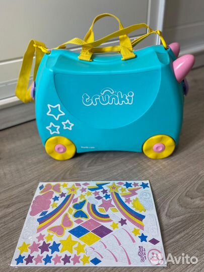 Детский чемодан trunki