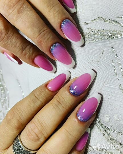 Маникюр, педикюр, гель-лак, наращивание ногтей