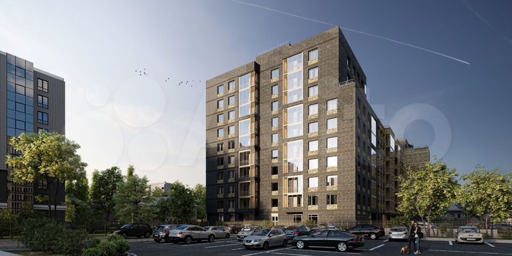 2-к. квартира, 47,7 м², 2/10 эт.