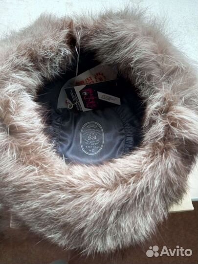Шапка зимняя меховая женская
