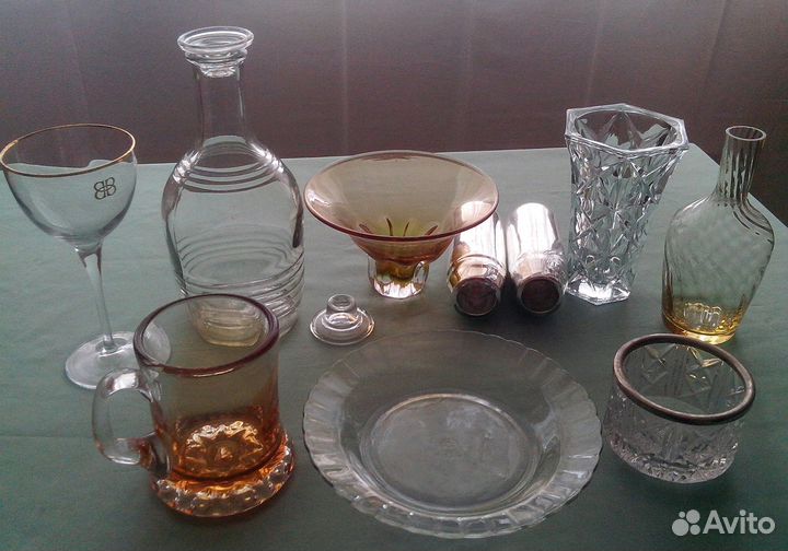 Посуда стеклянная