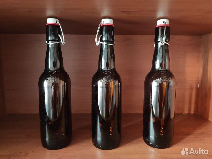 Бутылка с бугельной пробкой 0,5 л