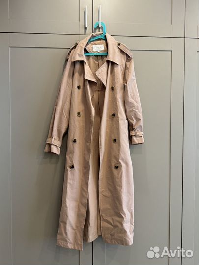 Плащ тренч женский 42 44 46 vila миди