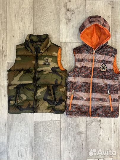 Жилетка дутая на мальчика (все вместе)
