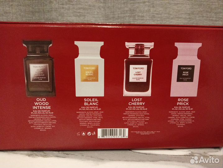 Tom Ford набор 4/30 ml