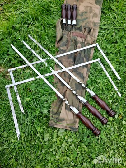 Набор шампуров в чехле