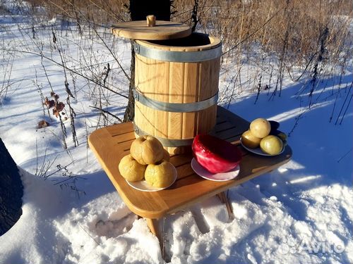 Кадка дубовая 30 литров