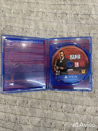 Red dead redemption 2 ps4 диск