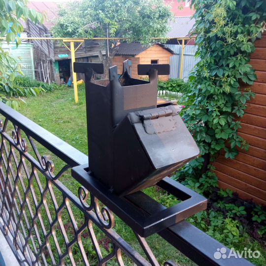 Печка щепочница