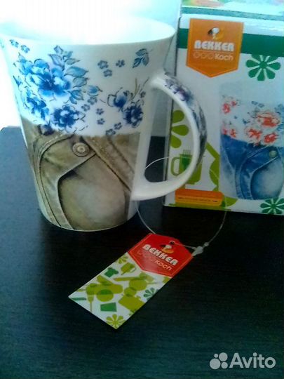 Кружка новая большая в упаковке