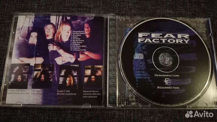 CD диск Fear Factory