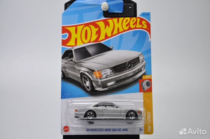 Hot Wheels - '89 Mercedes-Benz 560 SEC AMG