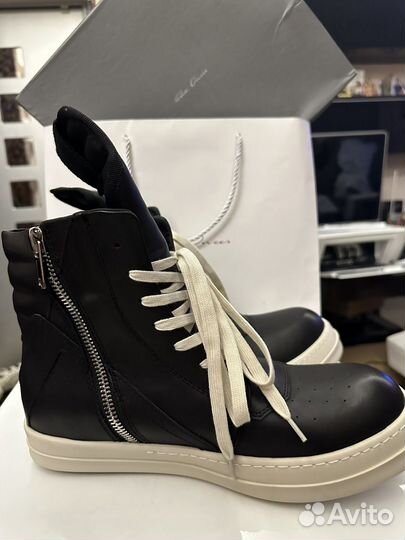 Rick owens geobasket black