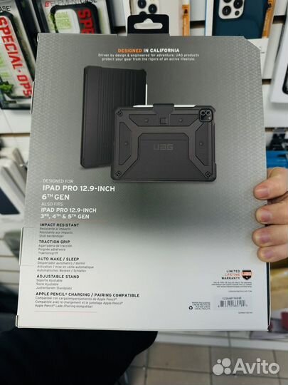 Чехол UAG Metropolis для iPad Pro 12.9 черный