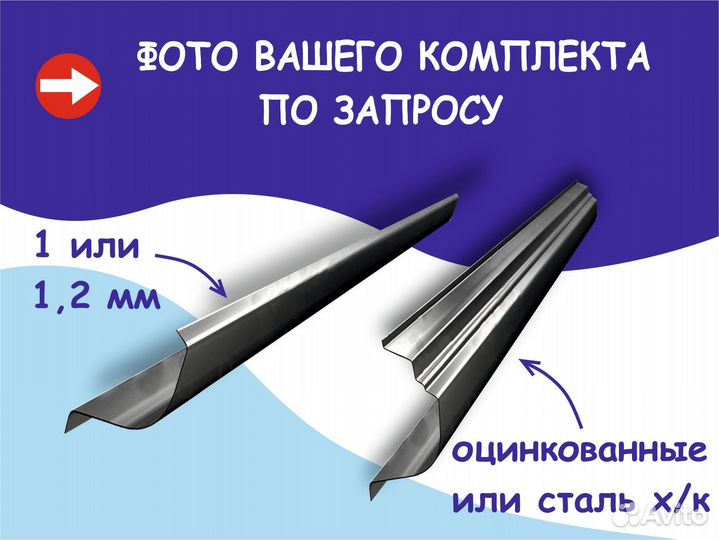 Пороги и арки ремонтные Volkswagen Jetta NF