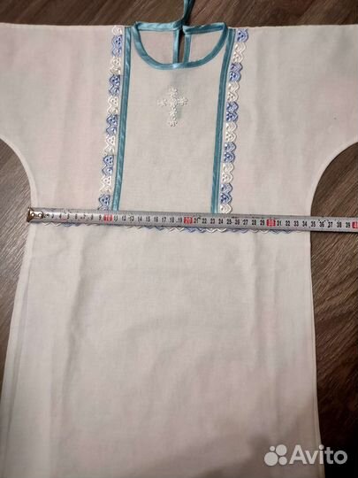 Крестильная рубашка на мальчика