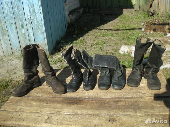 Сапоги яловые кожаные 40 41 42 размер без торга