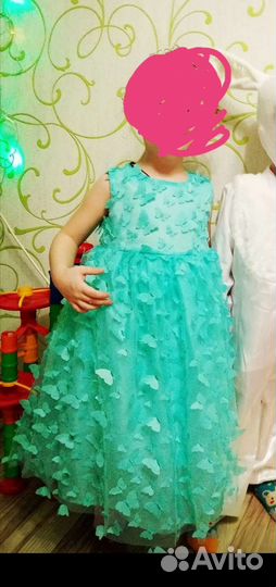 Нарядное платье для девочки 98 104