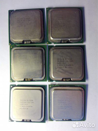 Процессоры Intel Socket 775