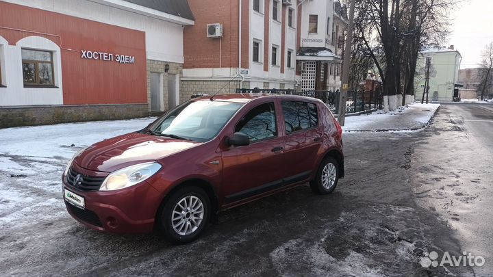 Renault Sandero 1.6 AT, 2010, 221 000 км